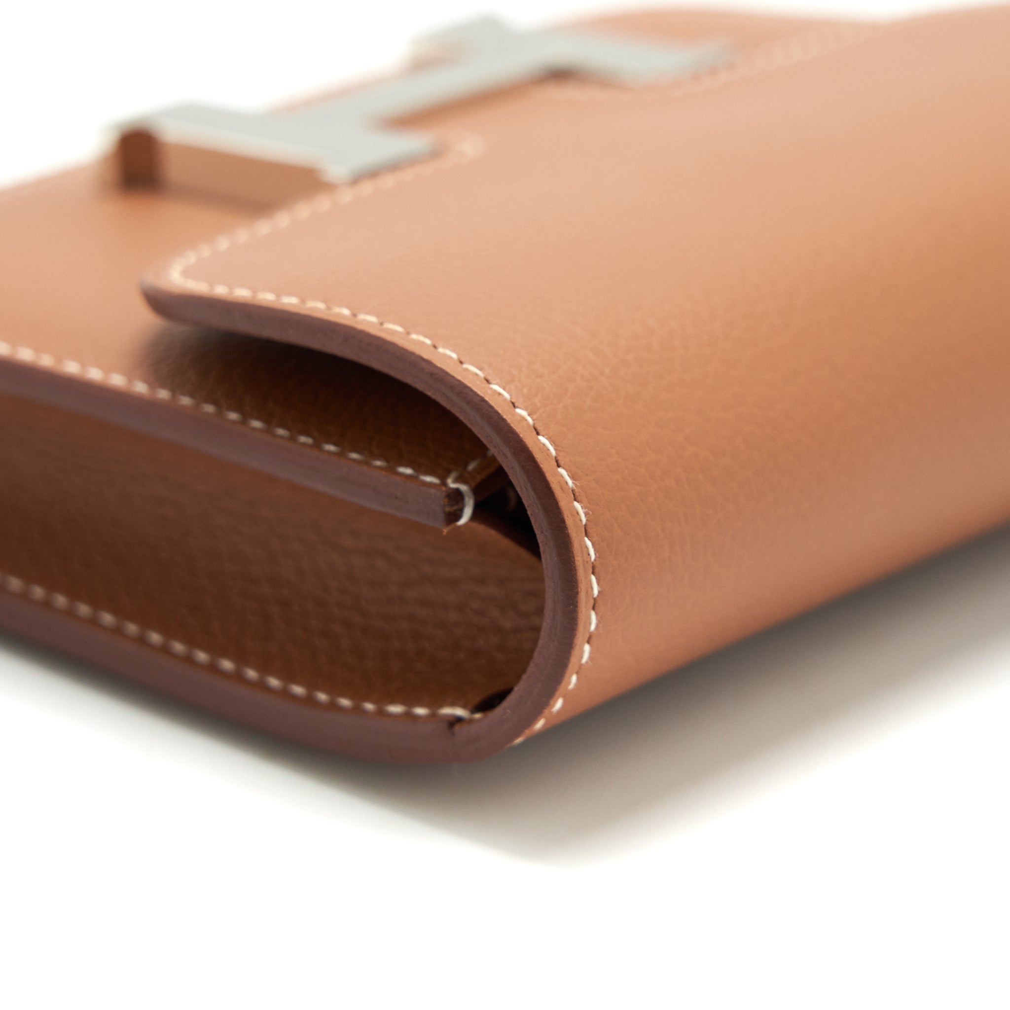 HERMES CONSTANCE SLIM EVERCOLOUR GOLD WITH SHW