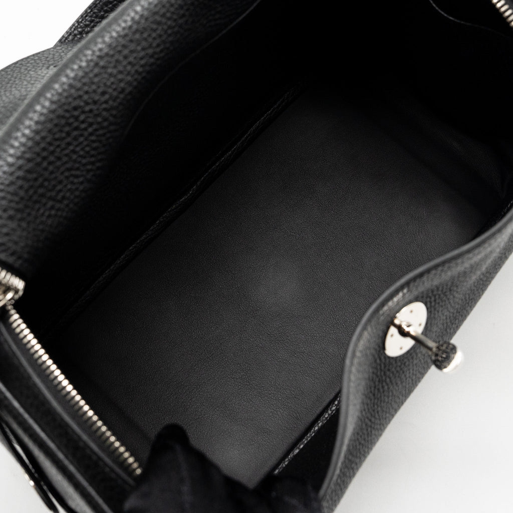 HERMES LINDY 30 CLEMENCE BLACK SHW