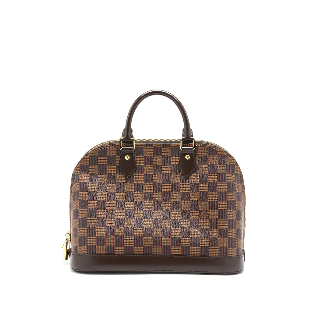 LOUIS VUITTON ALMA PM DAMIER EBENE GHW