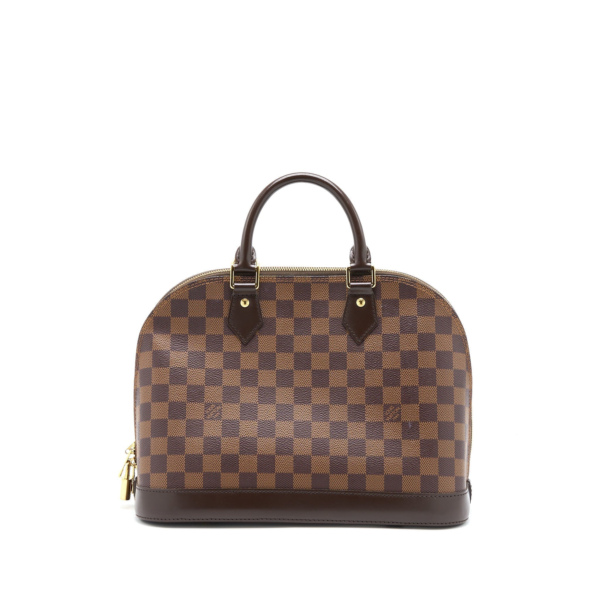LOUIS VUITTON ALMA PM DAMIER EBENE GHW