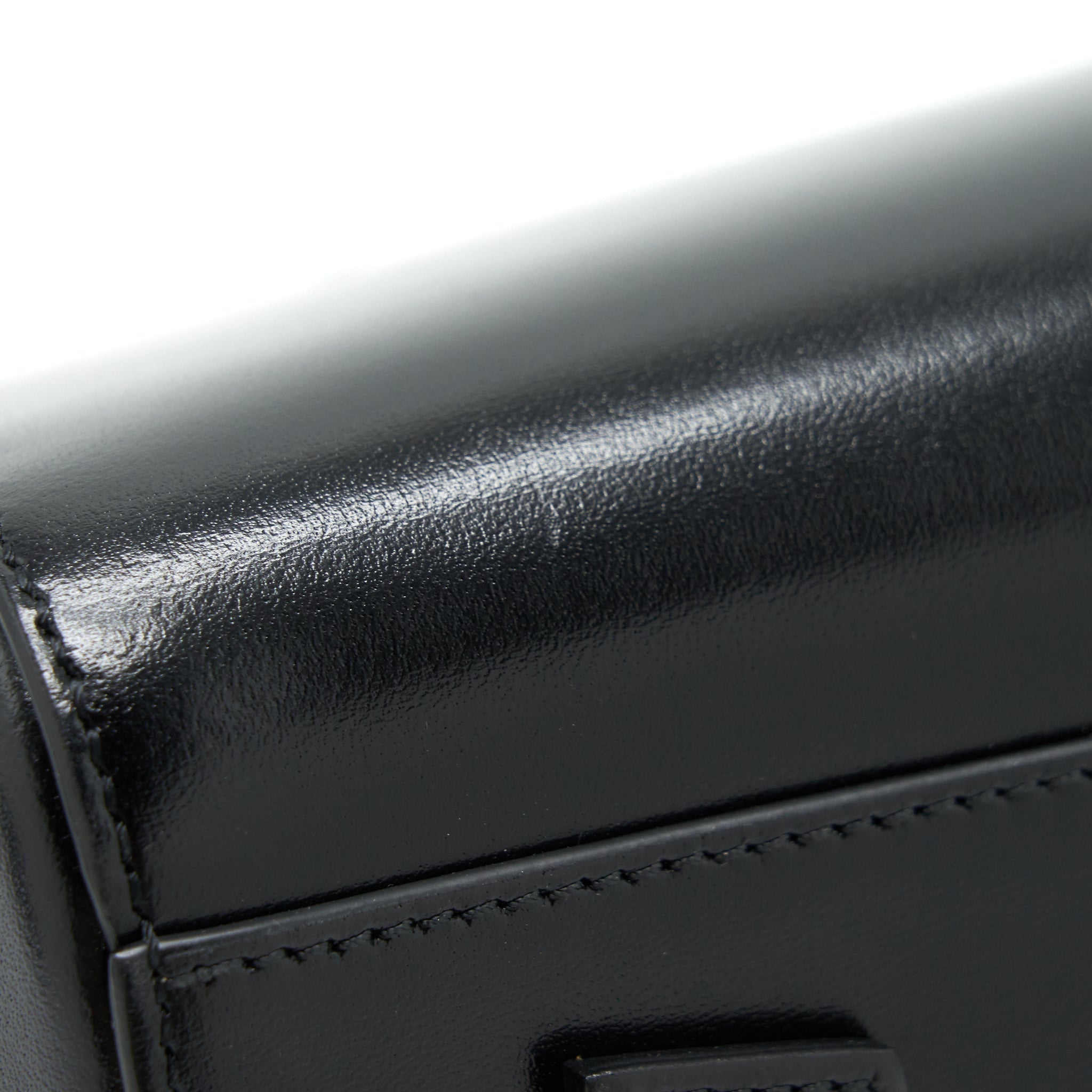 GIVENCHY SMALL ANTIGONA TOTE BAG BOX CALFSKIN BLACK SHW