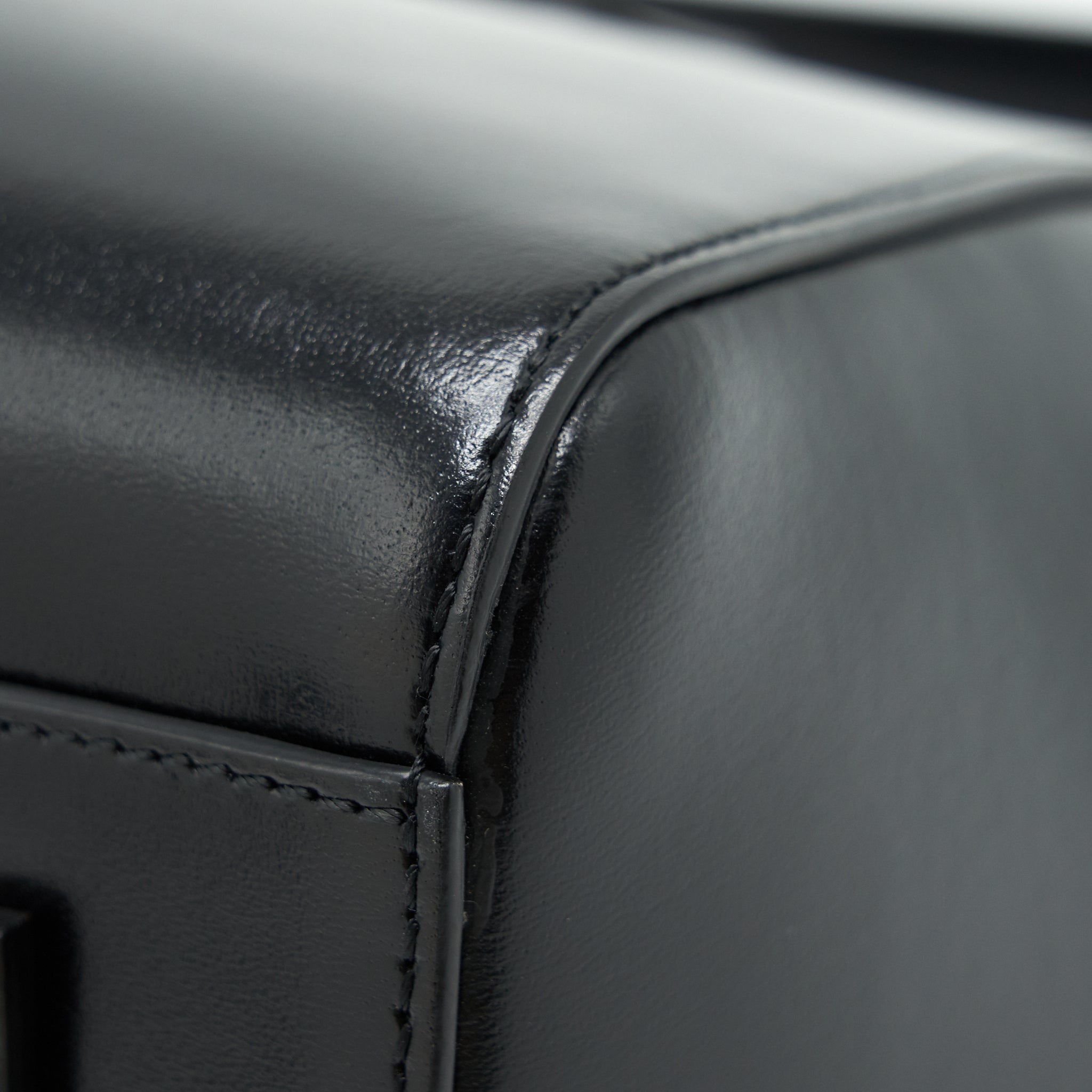 GIVENCHY SMALL ANTIGONA TOTE BAG BOX CALFSKIN BLACK SHW