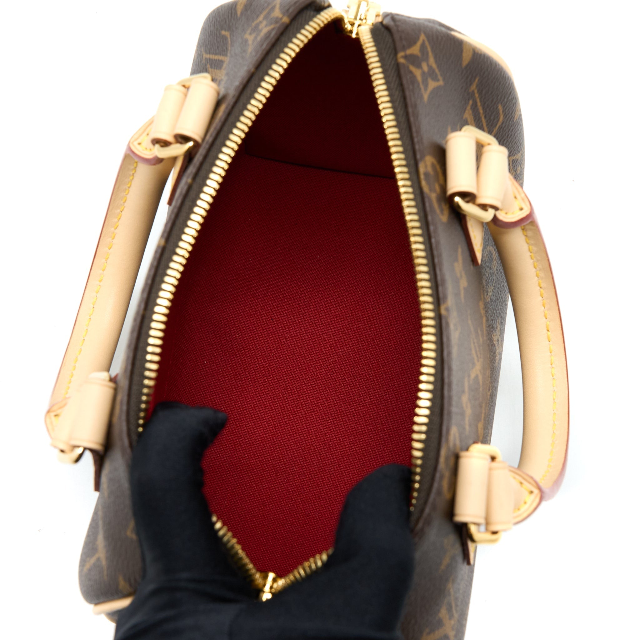 LOUIS VUITTON SPEEDY BANDOULIERE 20 MONOGRAM CANVAS BLACK/MULTICOLOUR STRAP GHW (NEW VERSION)