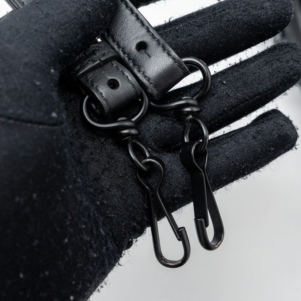 BALENCIAGA NEO CLASSIC SMALL HANDBAG CALFSKIN BLACK BLACK/RUTHENIUM HARDWARE