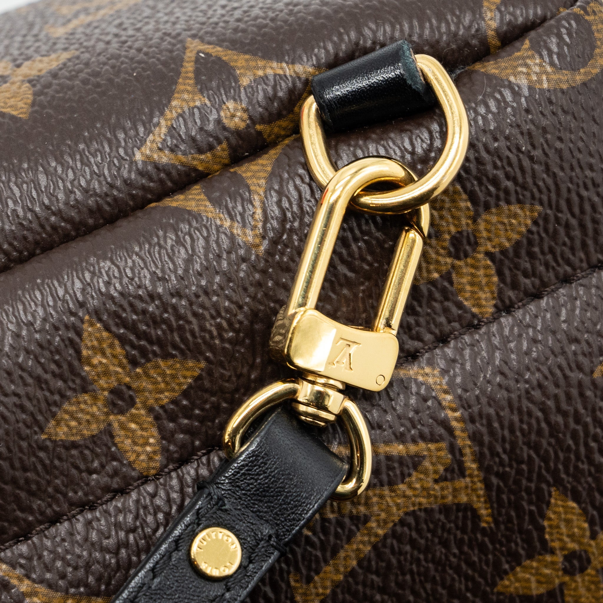 LOUIS VUITTON MINI PALM SPRING  BACKPACK MONOGRAM CANVAS GHW