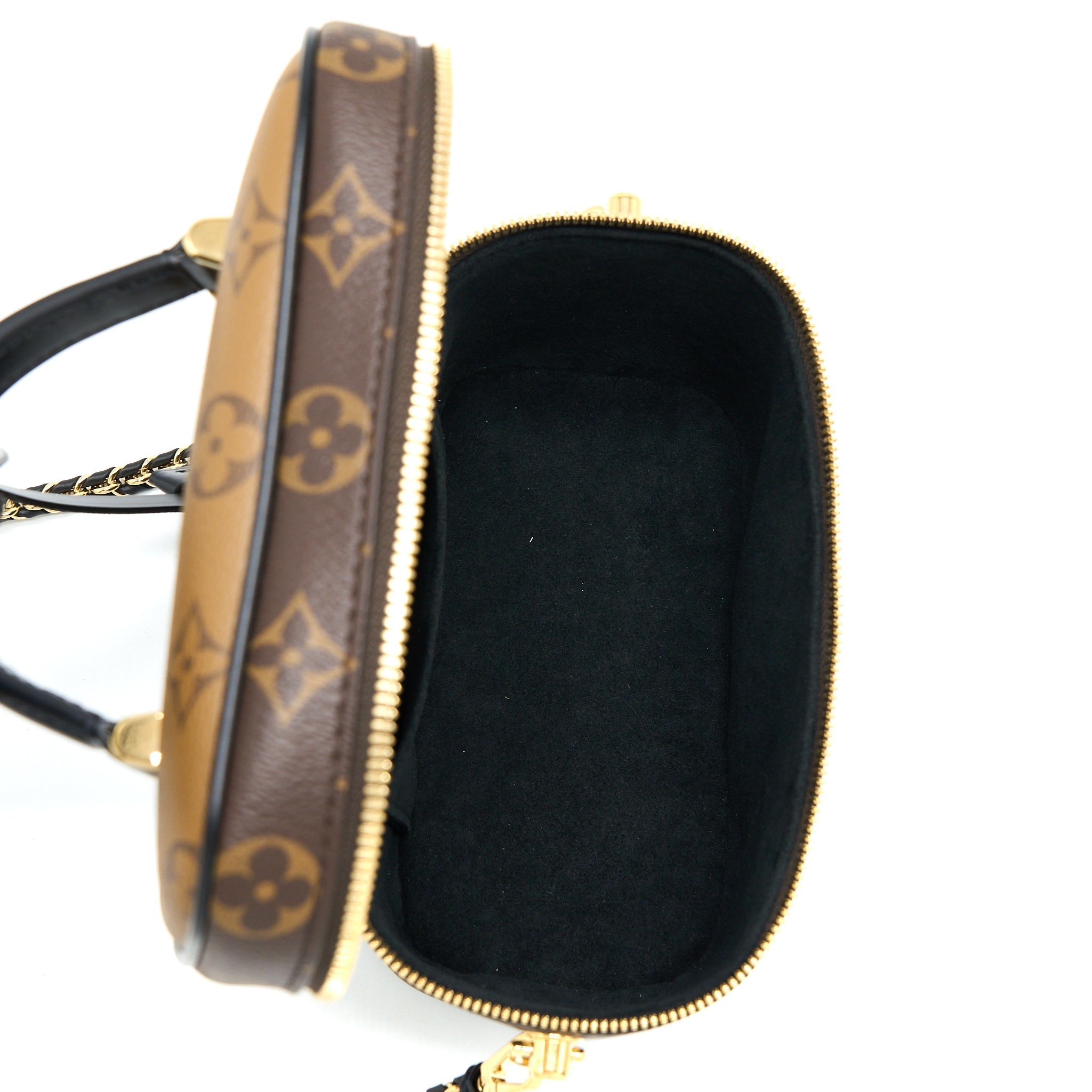 LOUIS VUITTON VANITY PM MONOGRAM CANVAS GHW (NEW VERSION)