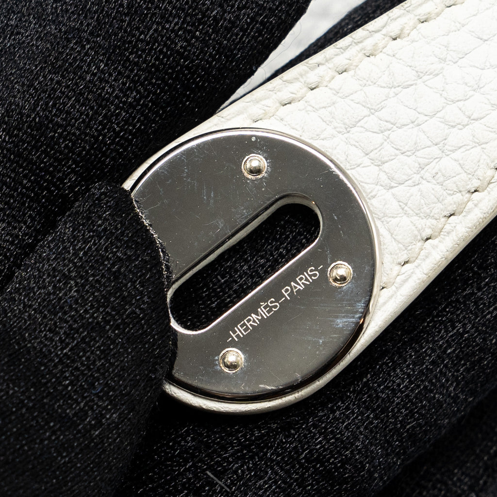 HERMES LINDY 26 CLEMENCE BLANC SHW