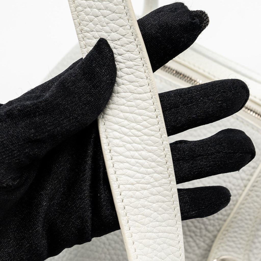 HERMES LINDY 26 CLEMENCE BLANC SHW