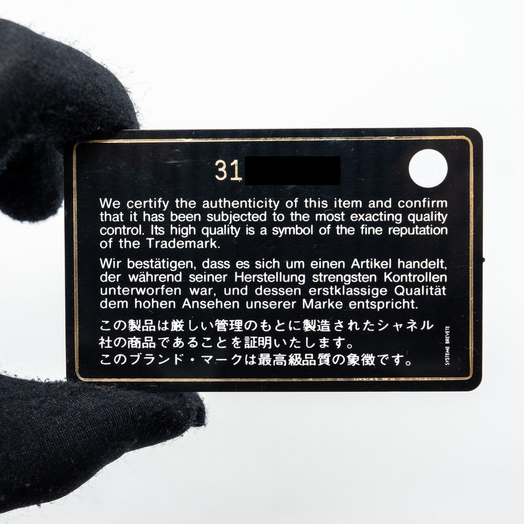 CHANEL MINI VANITY CASE CAVIAR BLACK LGHW