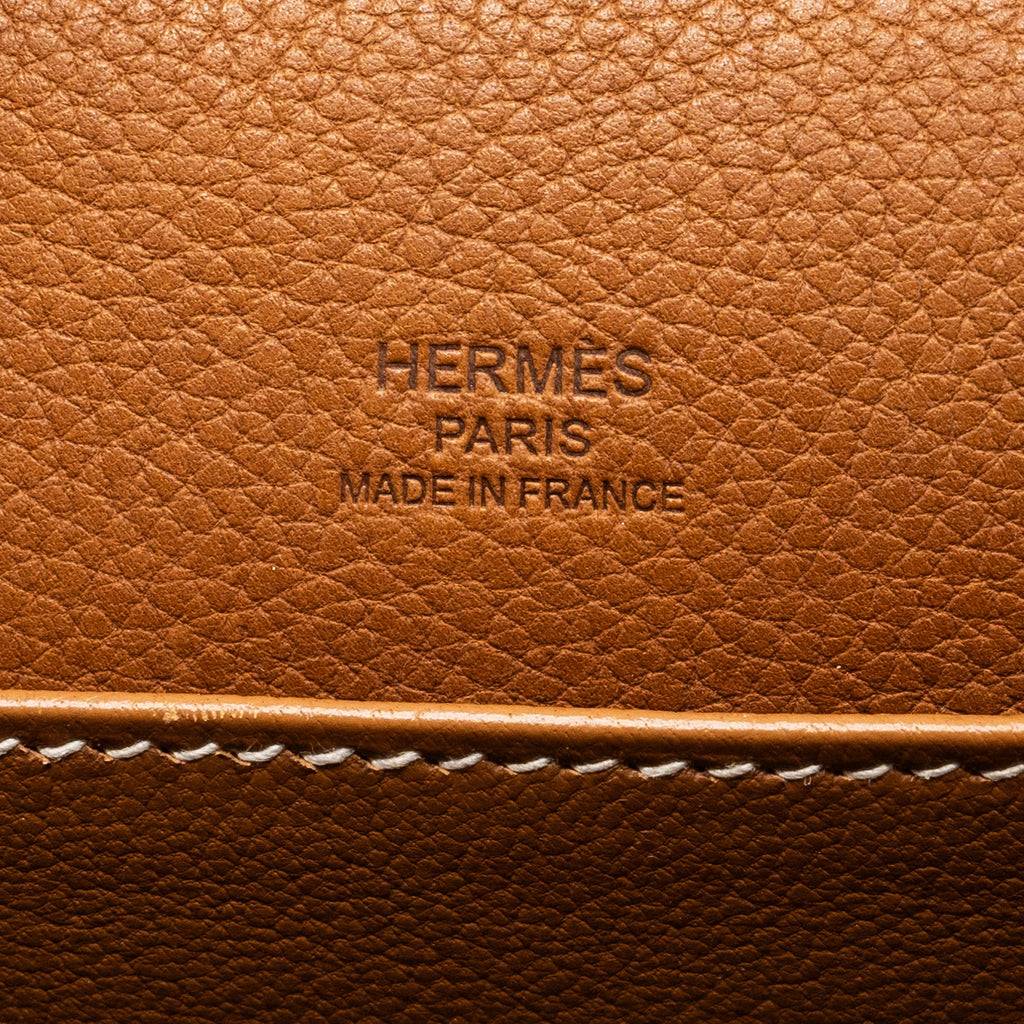 HERMES MINI ROULIS BARENIA FAUBOURG FAUVE SHW