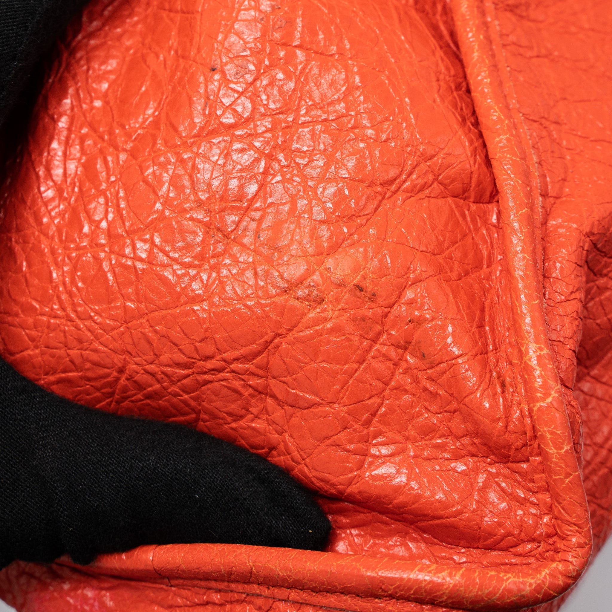 BALENCIAGA CLASSIC CITY BAG NAPPA TOMATO/RED BLACK HARDWARE