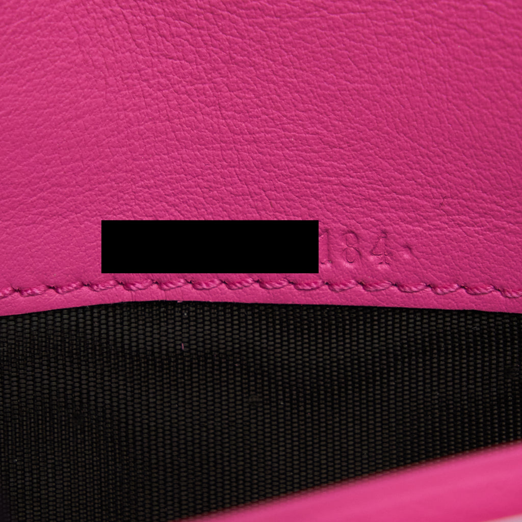 GUCCI DIONYSUS MINI CHAIN BAG SUEDE PINK SHW