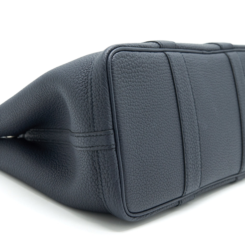 HERMES GARDEN PARTY 30 BLUE INDIGO SHW