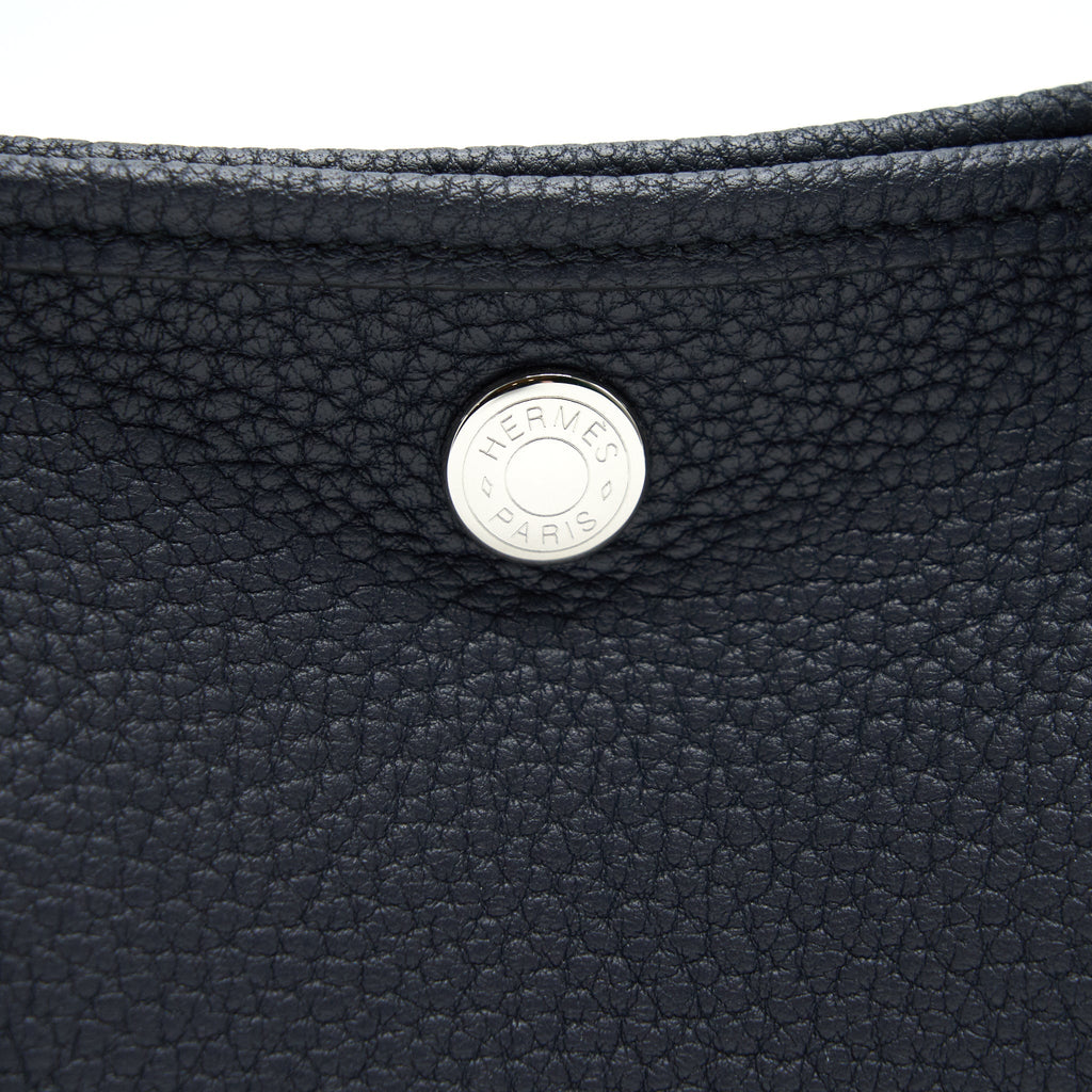 HERMES GARDEN PARTY 30 BLUE INDIGO SHW