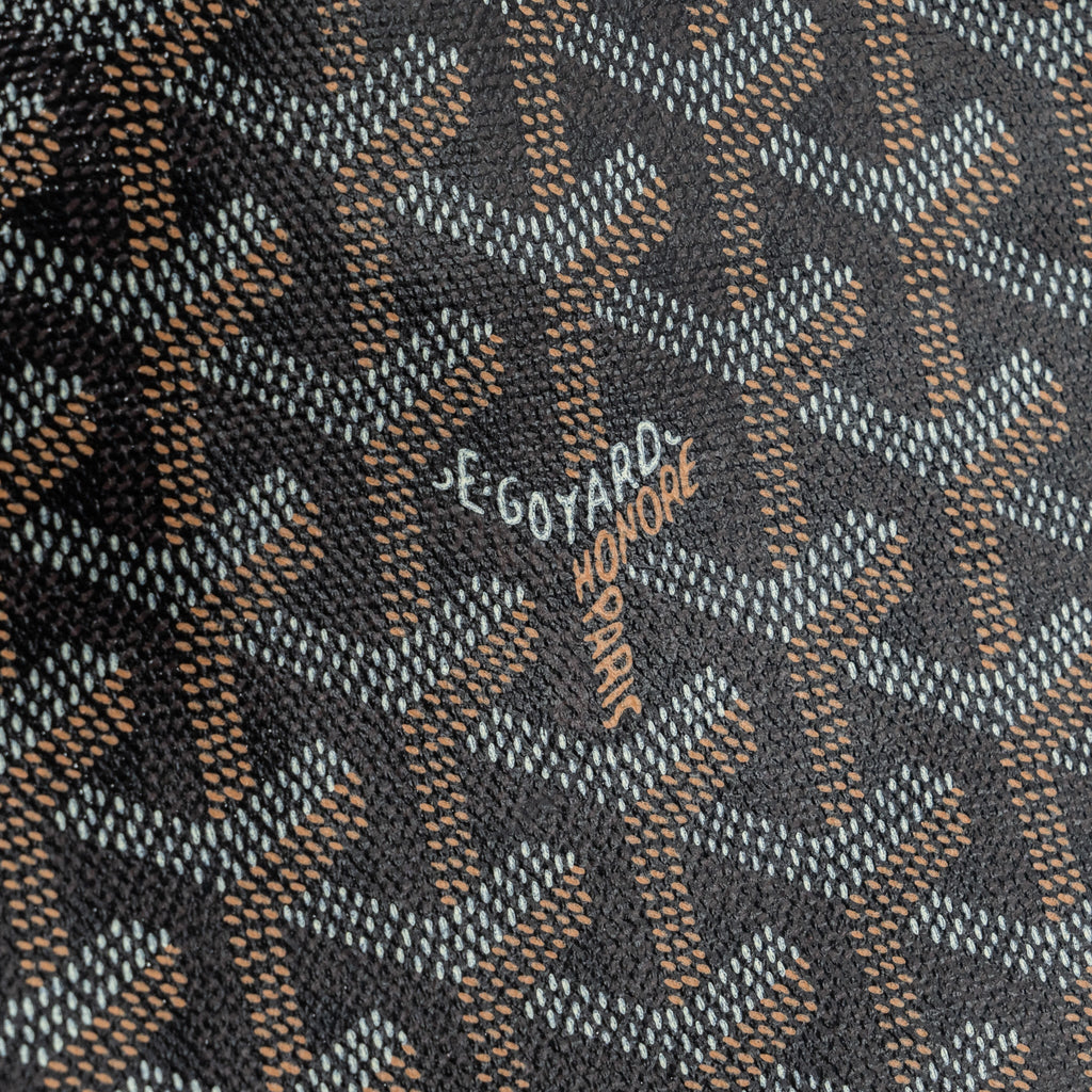 GOYARD ARTOIS PM TOTE BAG CANVAS/ LEATHER BLACK SHW
