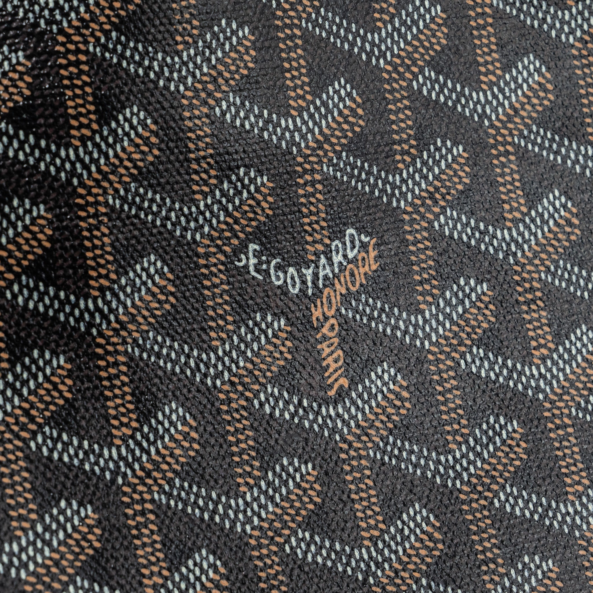 GOYARD ARTOIS PM TOTE BAG CANVAS/ LEATHER BLACK SHW