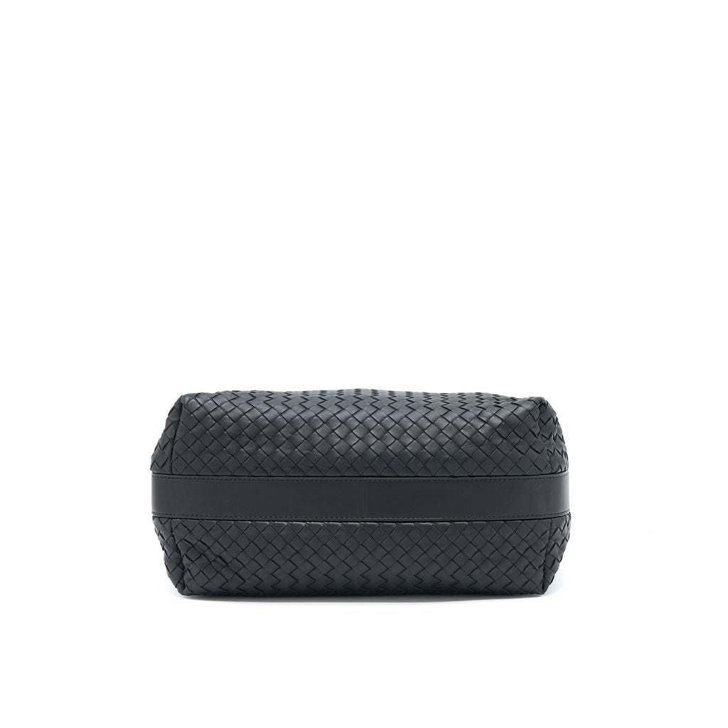 BOTTEGA VENETA HOBO BAG INTRECCIATO BLACK