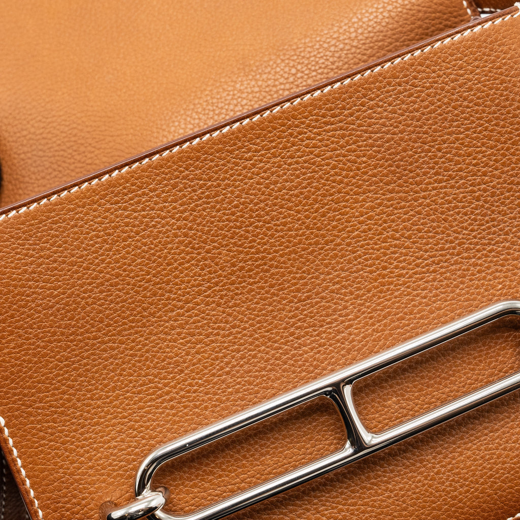 HERMES MINI ROULIS BARENIA FAUBOURG FAUVE SHW