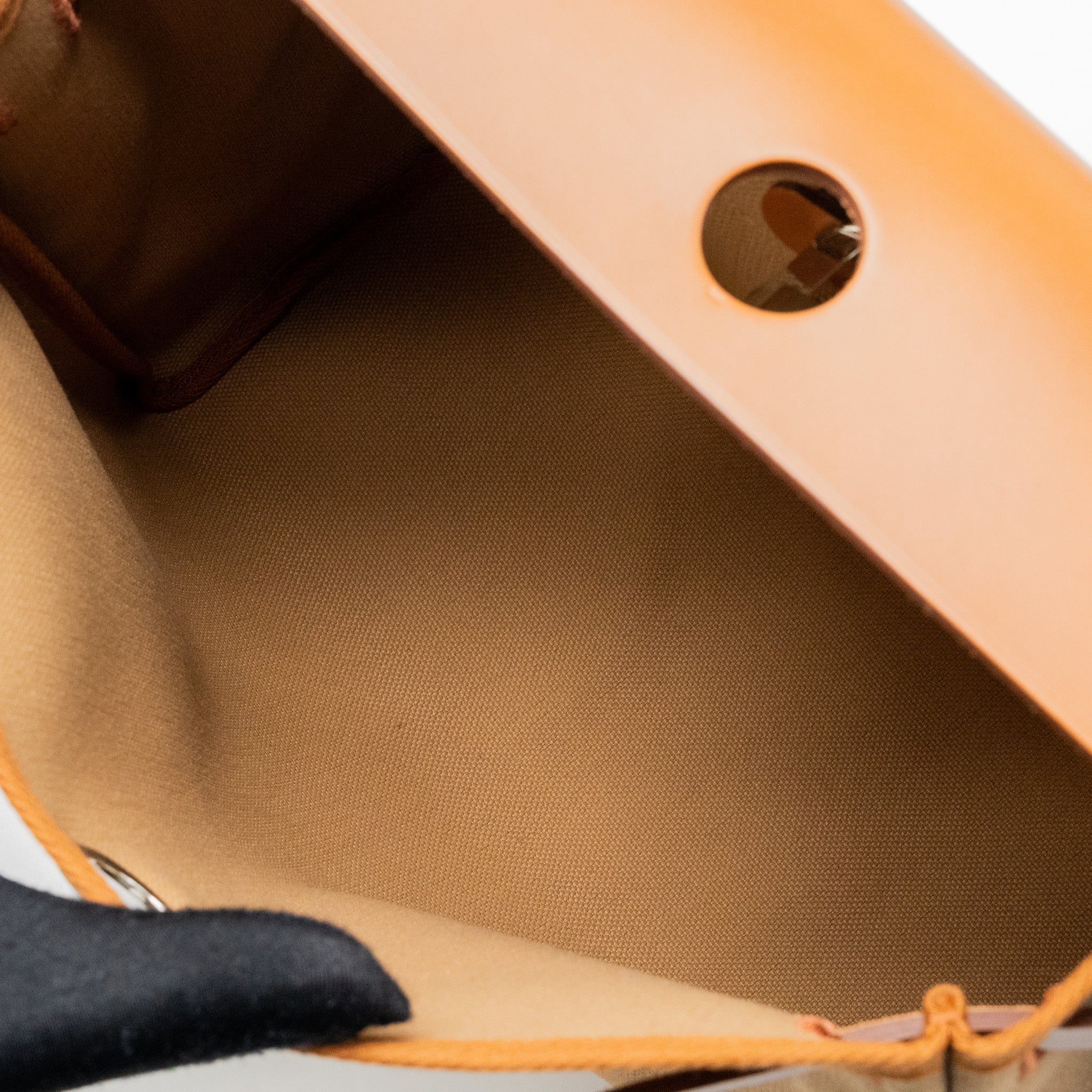 HERMES HERBAG 31 ZIP BAG CANVAS/HUNTER CHAI/FAUVE SHW
