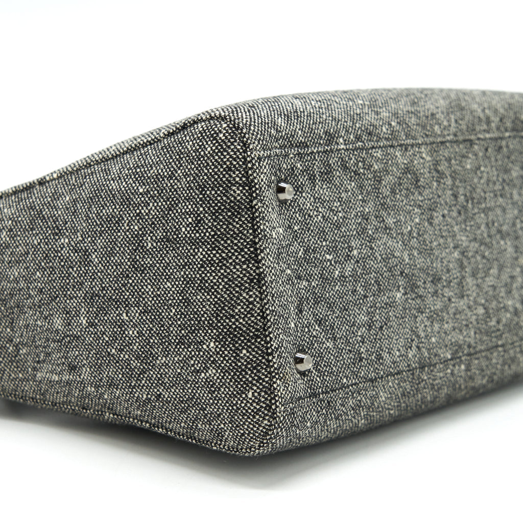 DIOR LADY DIOR MEDIUM FABRIC DARK GREY SHW