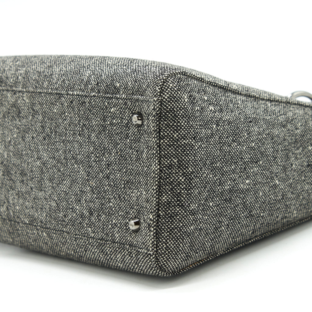 DIOR LADY DIOR MEDIUM FABRIC DARK GREY SHW