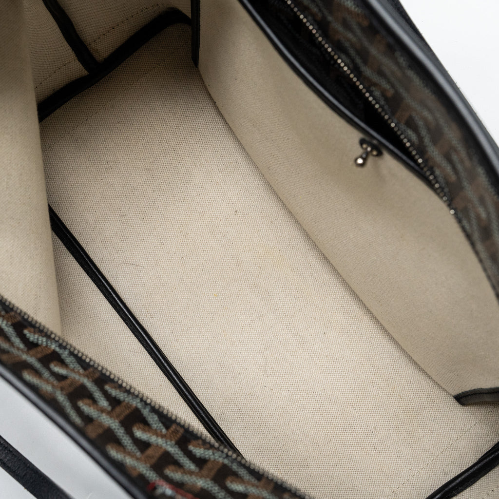 GOYARD ARTOIS PM TOTE BAG CANVAS/ LEATHER BLACK SHW