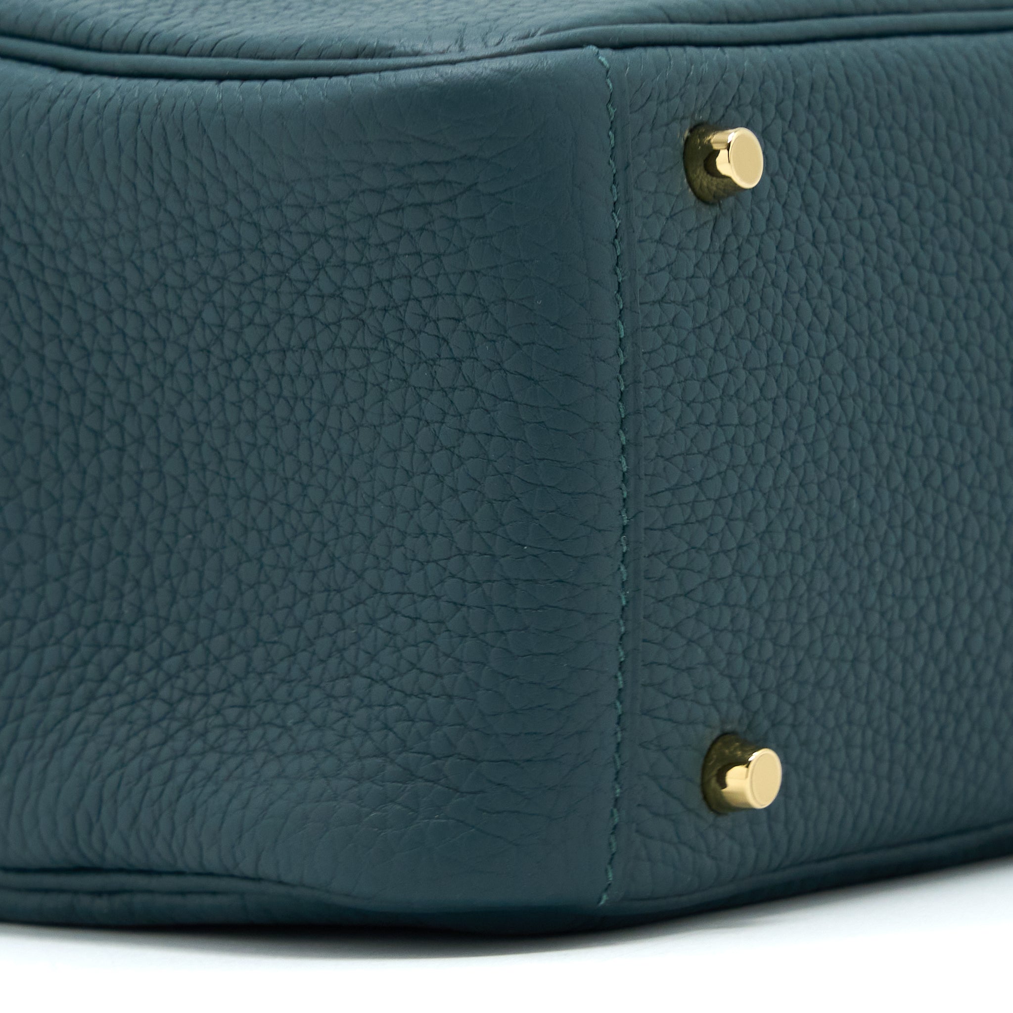 HERMES MINI LINDY CLEMENCE 6O VERT CYPRES GHW