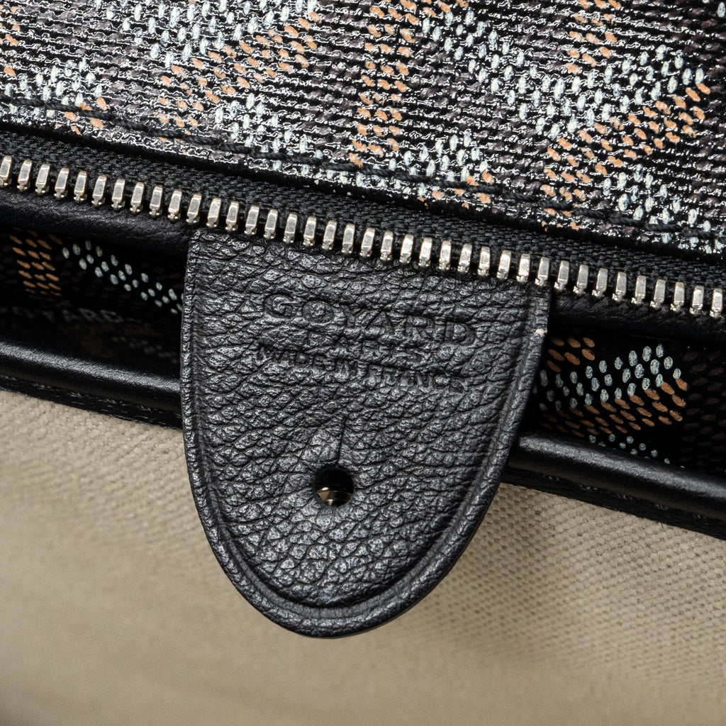 GOYARD ARTOIS PM TOTE BAG CANVAS/ LEATHER BLACK SHW