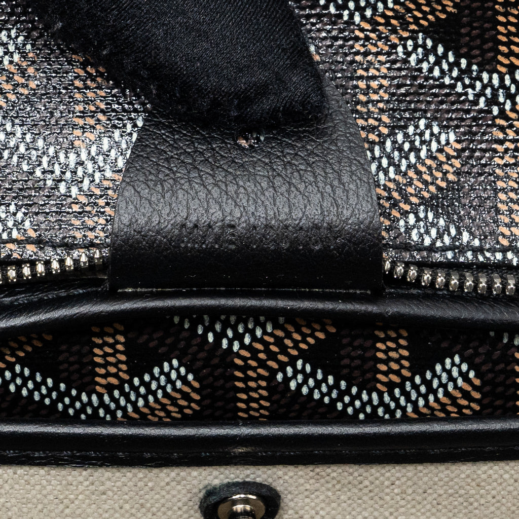 GOYARD ARTOIS PM TOTE BAG CANVAS/ LEATHER BLACK SHW
