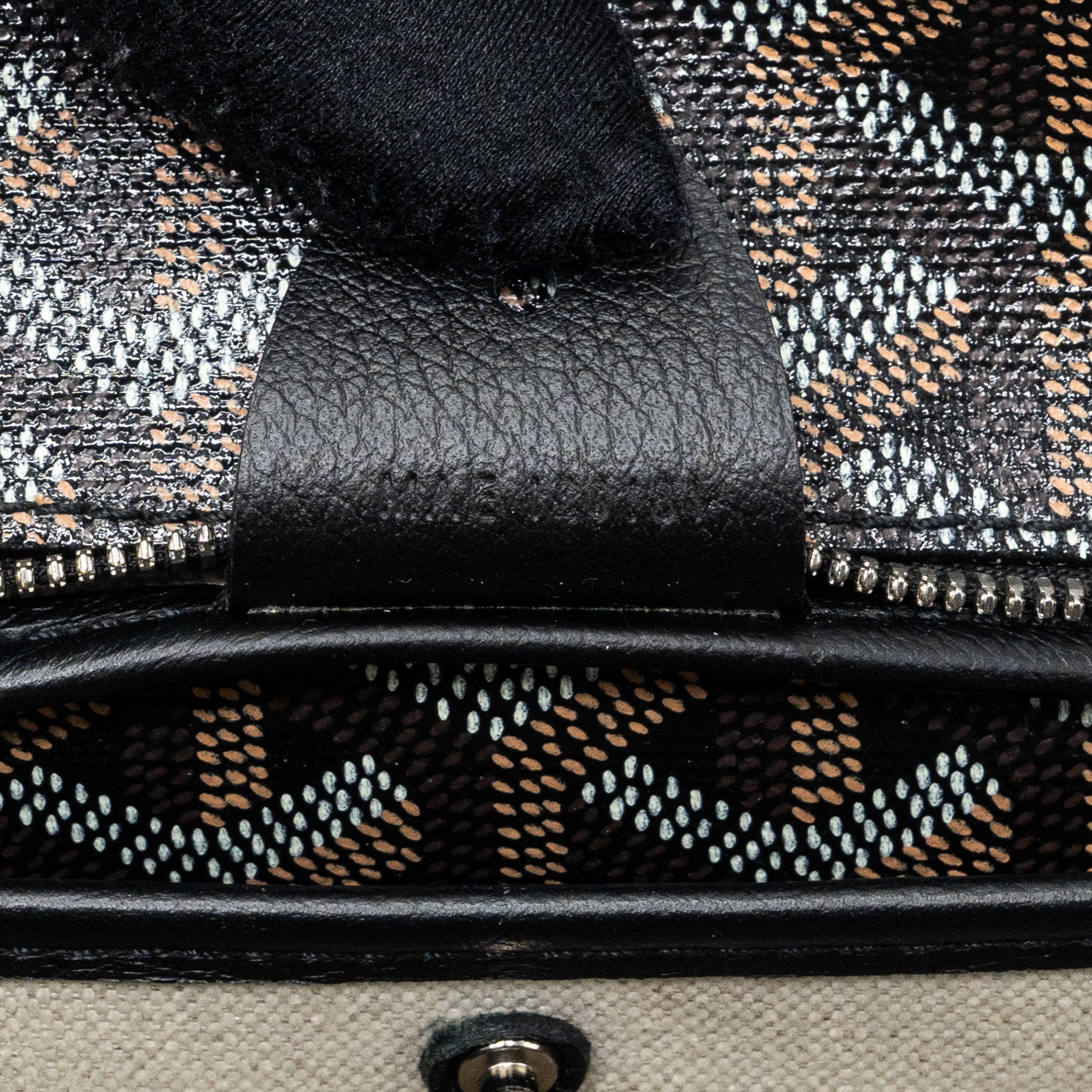 GOYARD ARTOIS PM TOTE BAG CANVAS/ LEATHER BLACK SHW