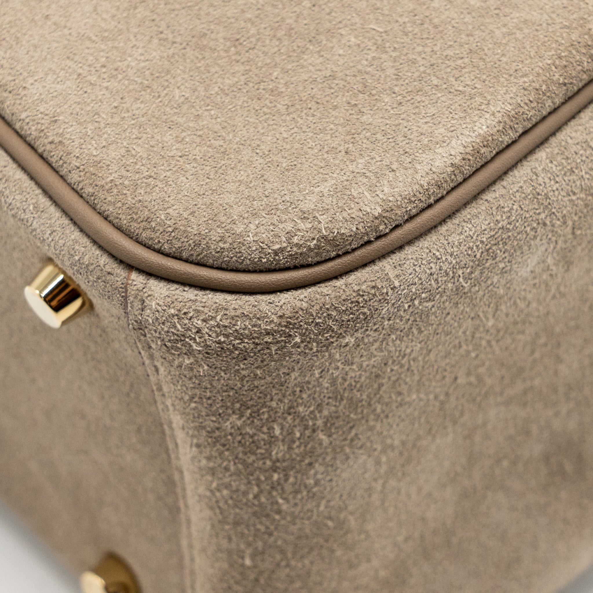 HERMES MINI LINDY GRIZZLY/SWIFT GRIS CAILLOU/ETOUPE GHW