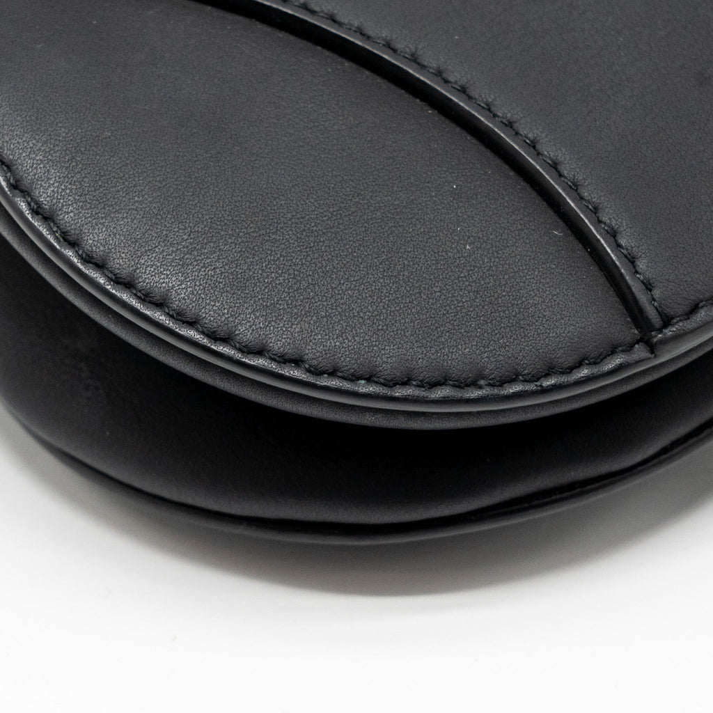 DIOR MINI SADDLE BAG CALFSKIN SO BLACK