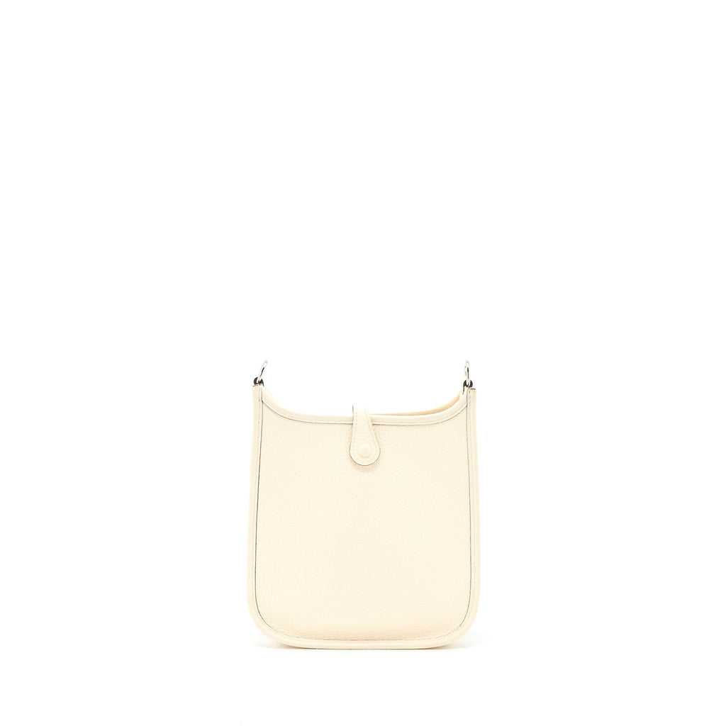 HERMES MINI EVELYNE CLEMENCE NATA/MULTICOLOR STRAP SHW