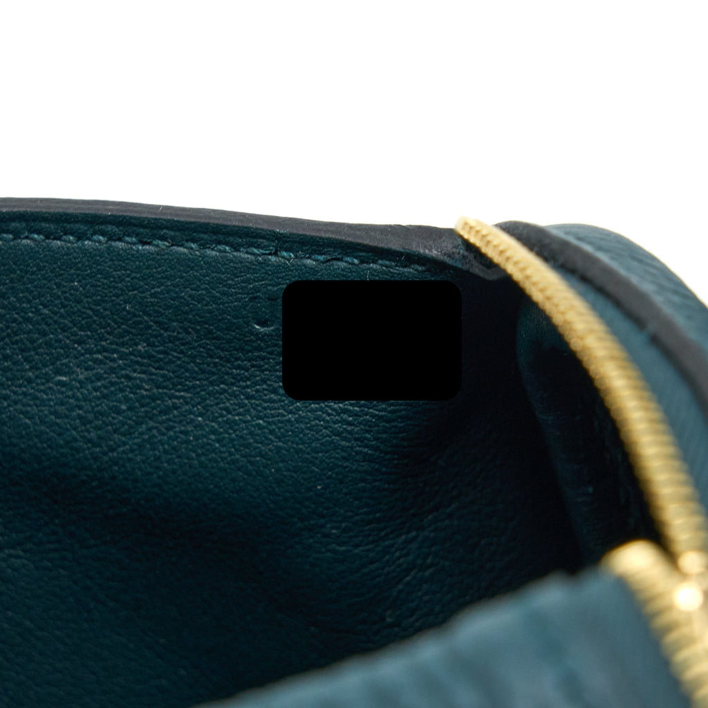 HERMES MINI LINDY CLEMENCE 6O VERT CYPRES GHW