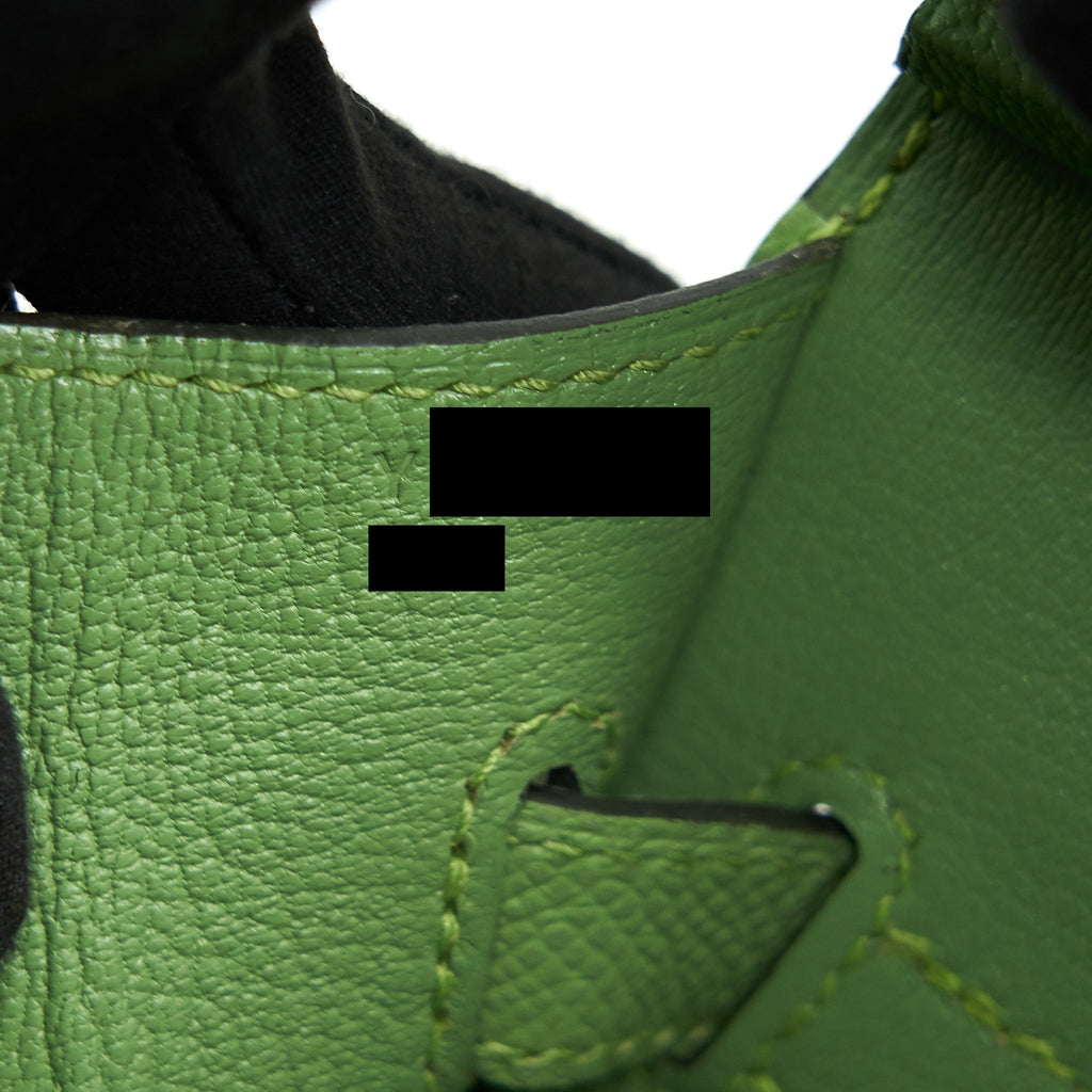 HERMES BIRKIN 30 SELLIER VERT CRIQUET GHW EPSOM LEATHER