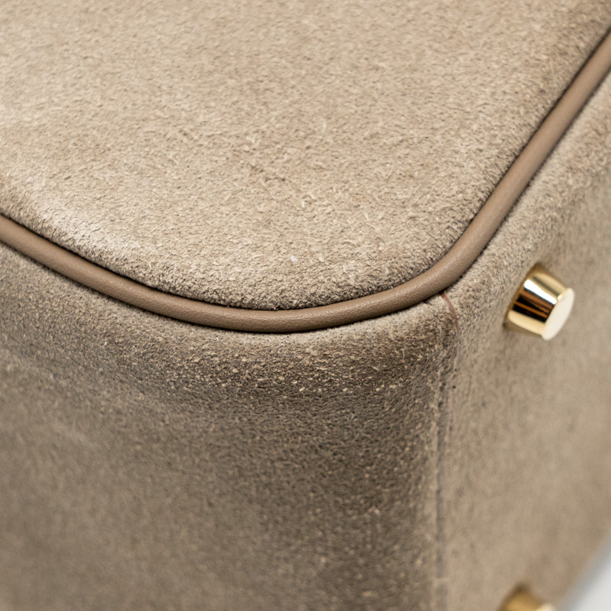 HERMES MINI LINDY GRIZZLY/SWIFT GRIS CAILLOU/ETOUPE GHW