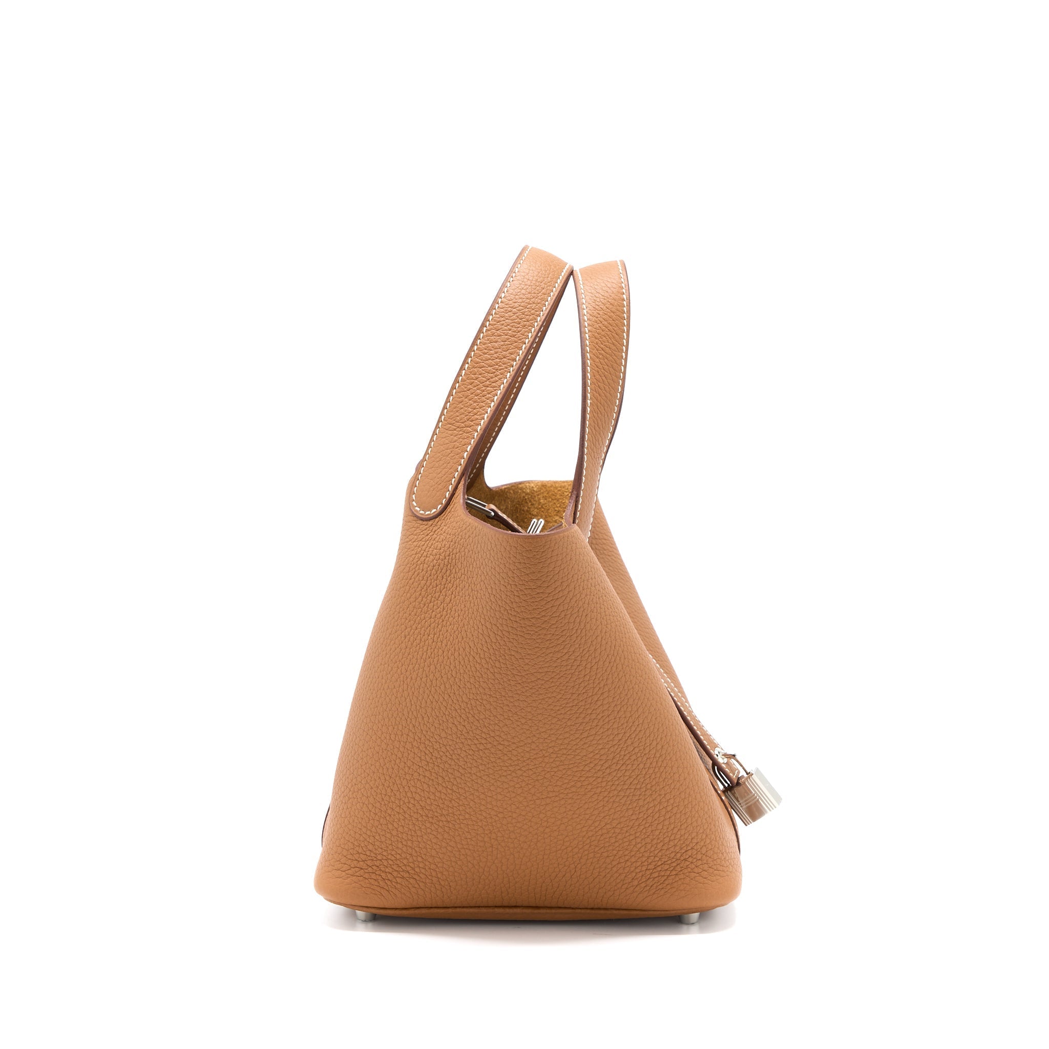 HERMES PICOTIN 18 LOCK BAG CLEMENCE GOLD SHW