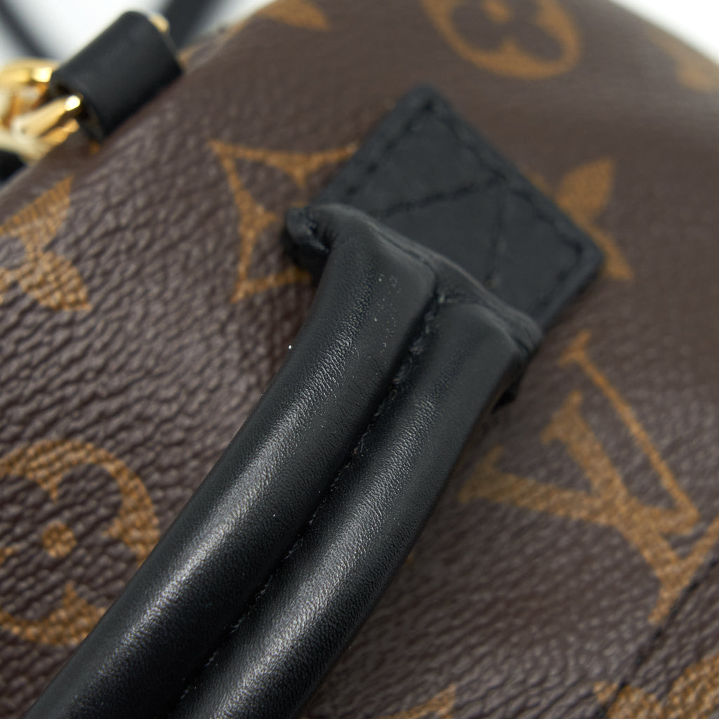 LOUIS VUITTON PALM SPRING MINI BACKPACK MONOGRAM CANVAS YEAR 2018