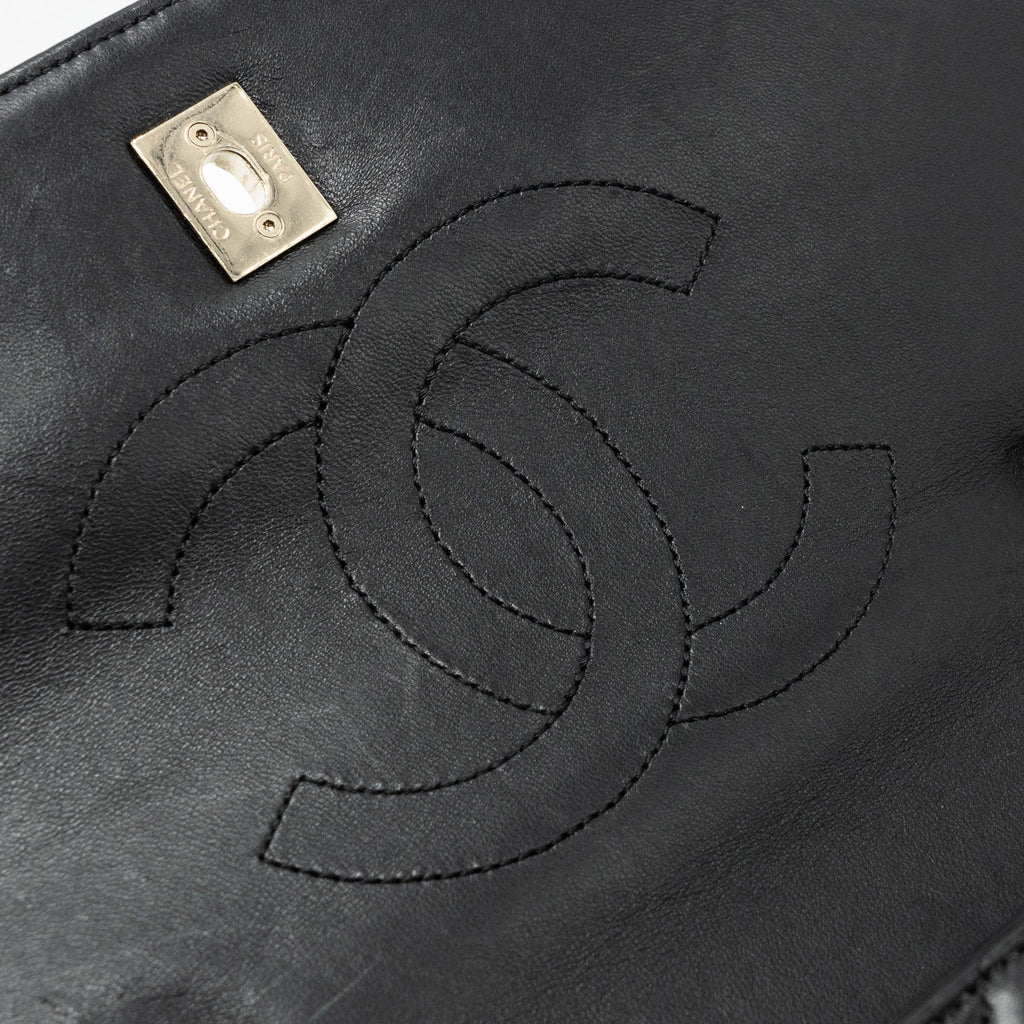 CHANEL MEDIUM TRENDY CC LAMBSKIN BLACK GHW