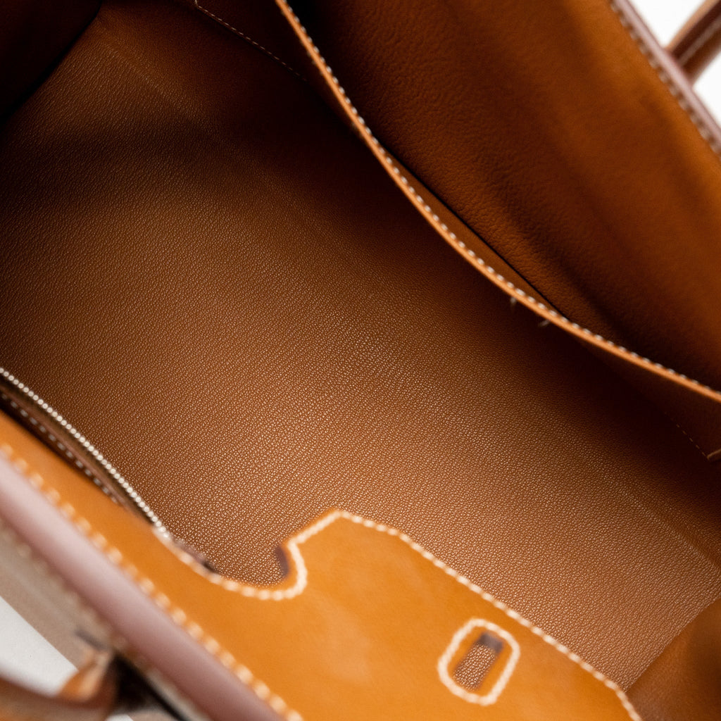 HERMES BIRKIN 35 SELLIER EPSOM GOLD SHW