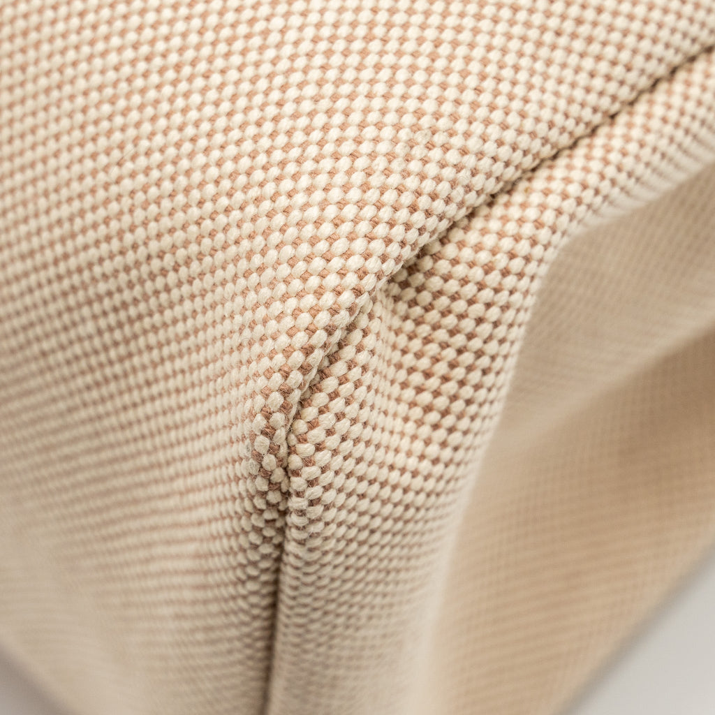 HERMES HERBAG ZIP 31 PEGASE POP CANVAS/HUNTER CAPUCINE/ECRU-BEIGE/NATURE SHW
