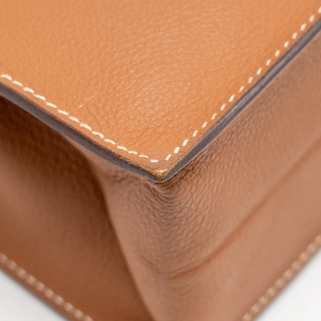 HERMES KELLY DANSE EVERCOLOR GOLD GHW