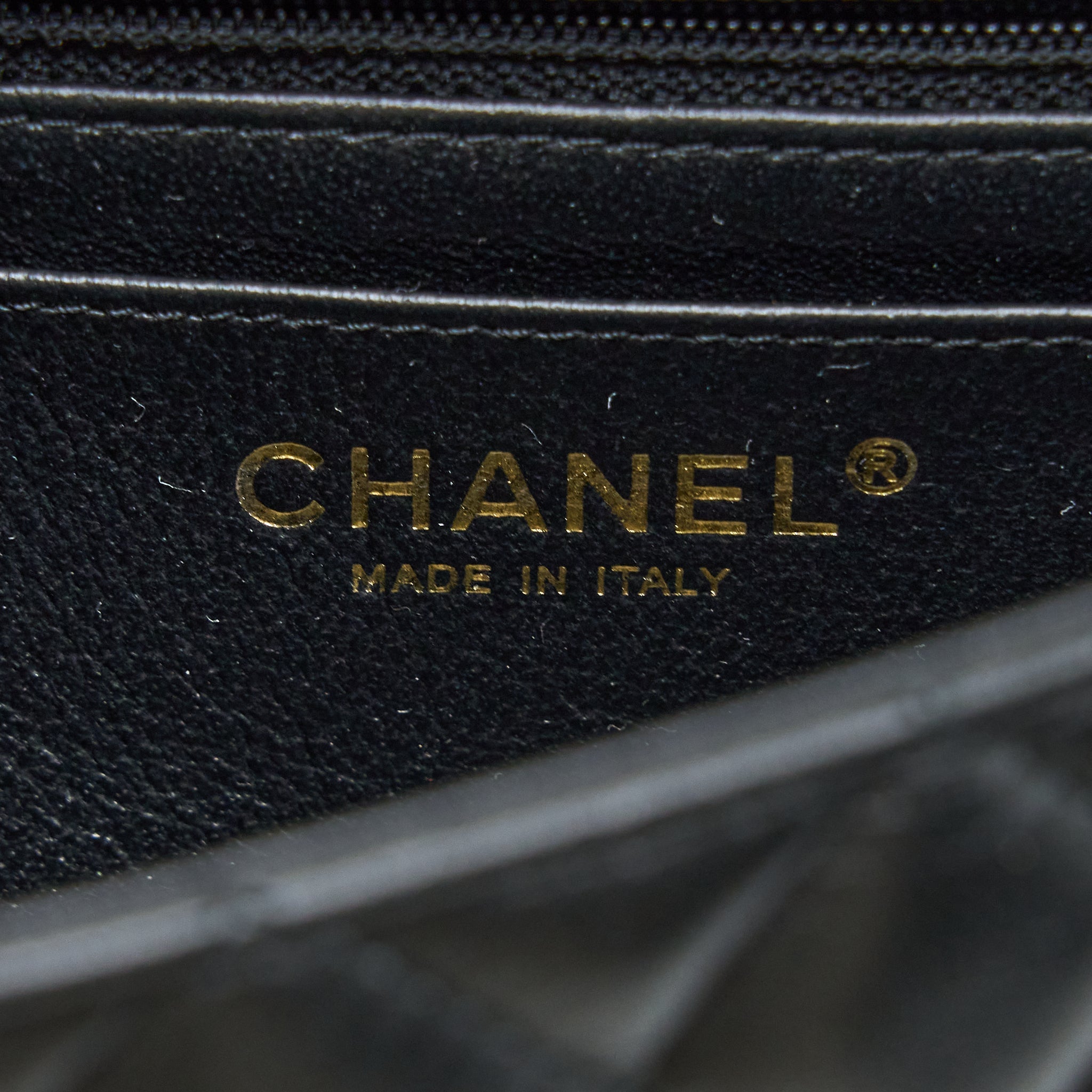 CHANEL MINI RECTANGULAR FLAP BAG LAMBSKIN BLACK LGHW