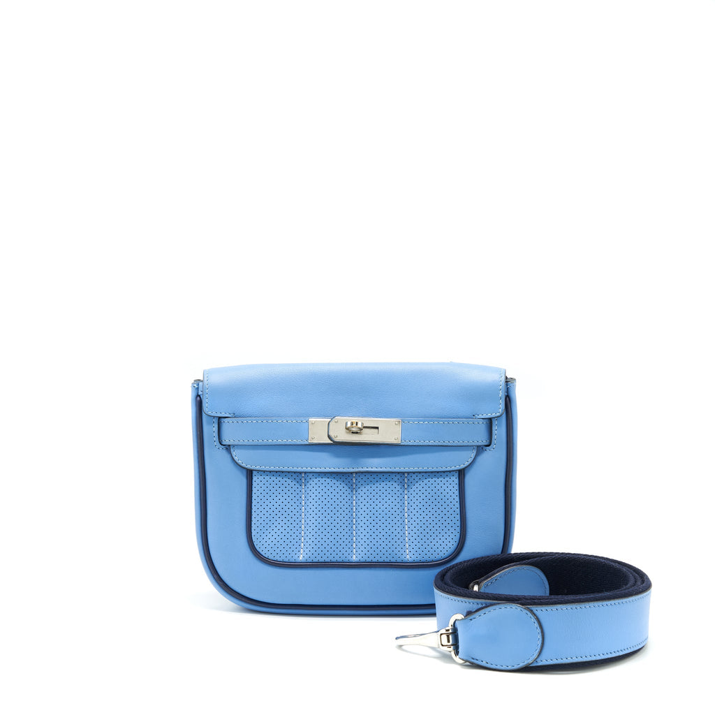 HERMES BERLIN MINI SWIFT BLUE SHW