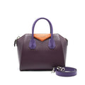 GIVENCHY SMALL ANTIGONA BAG BURGUNDY MULTI COLOUR