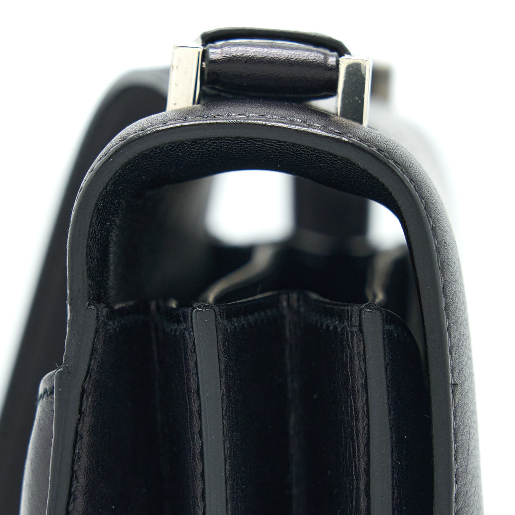 HERMES 2002 20 BAG EVERGRAIN BLACK SHW