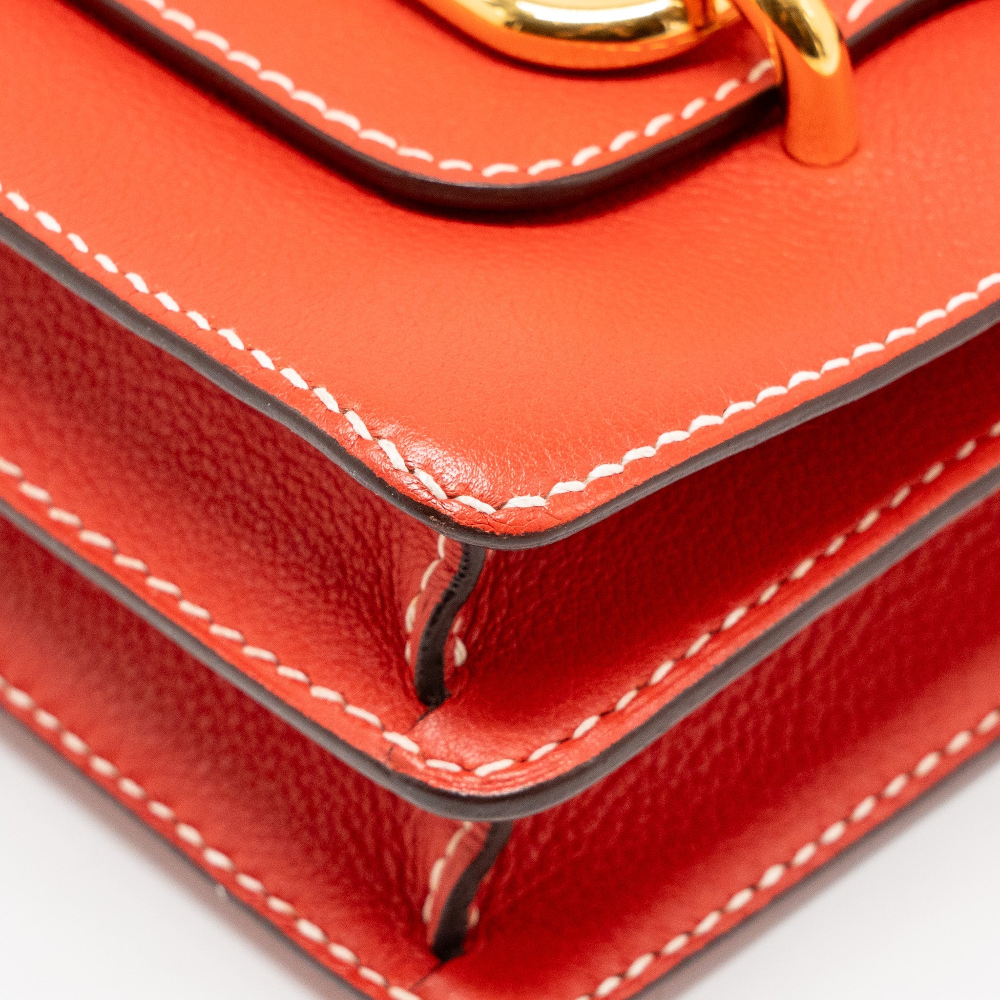HERMES ROULIS 23 EVERCOLOR ROUGE TOMATE GHW