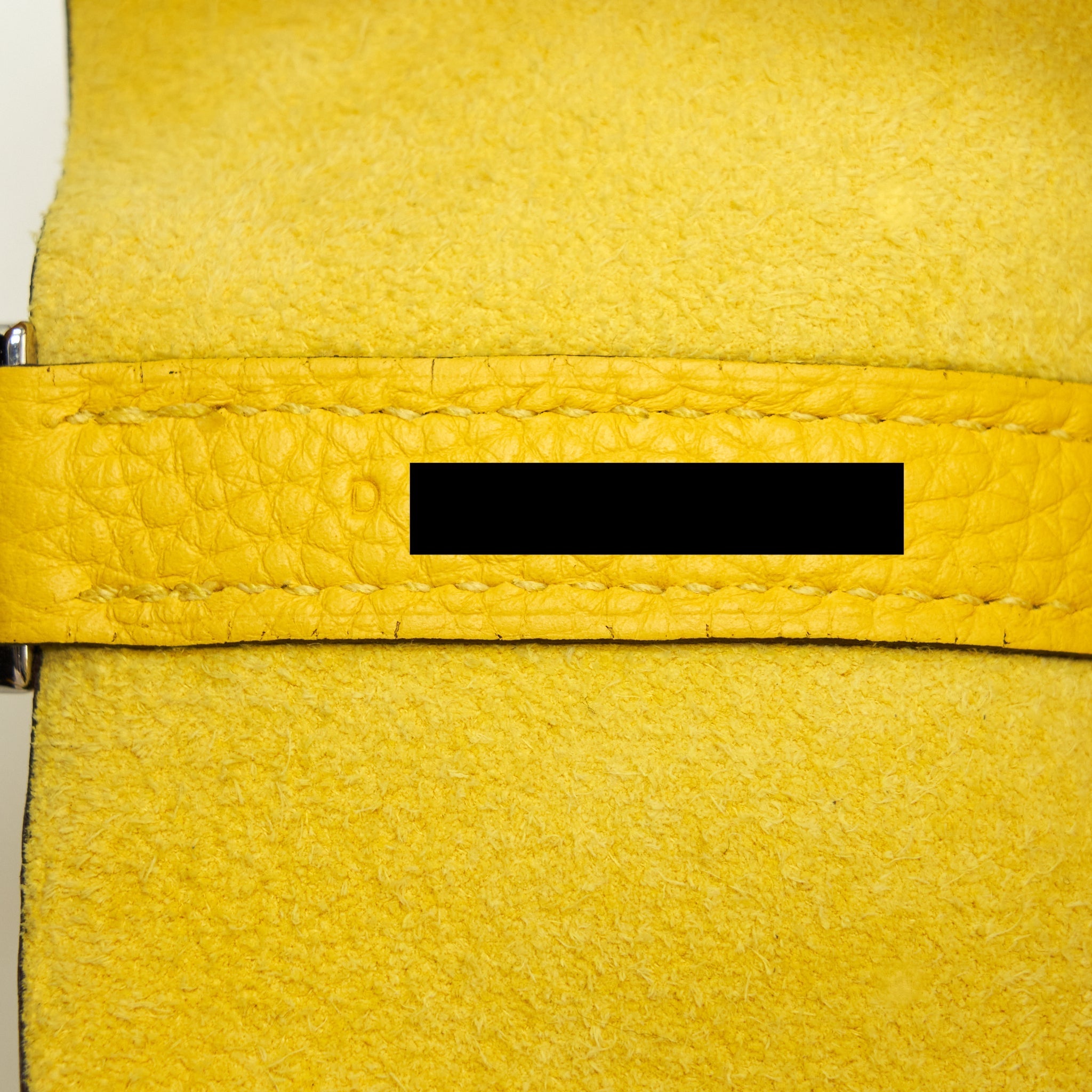 HERMES PICOTIN 18 LOCK BAG CLEMENCE JAUNE DE NAPLES SHW