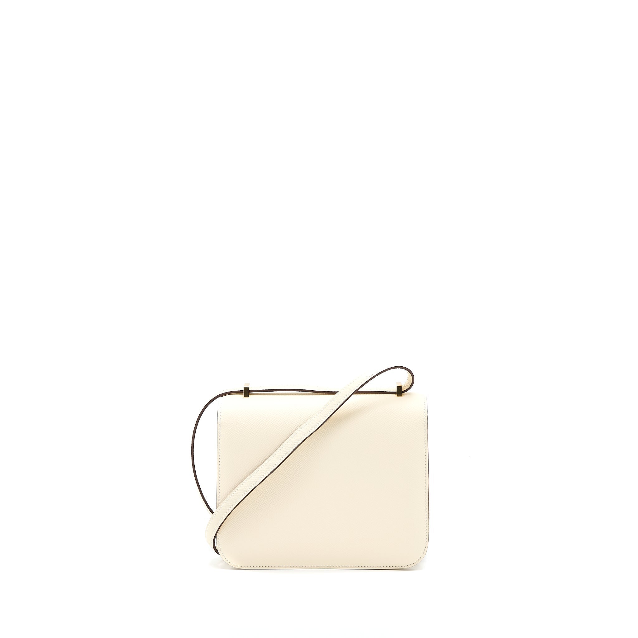 HERMES MINI CONSTANCE EPSOM NATA GHW