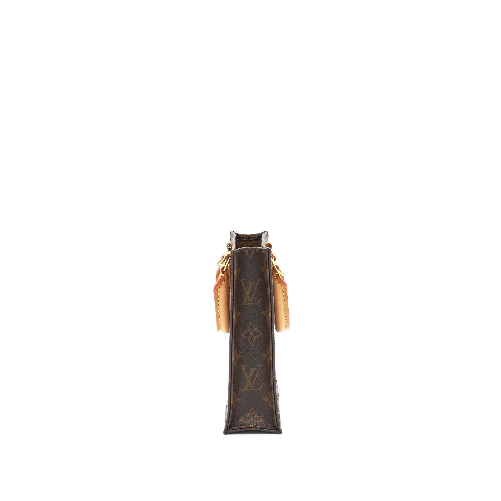 LOUIS VUITTON PETIT SAC PLAT IN MONOGRAM